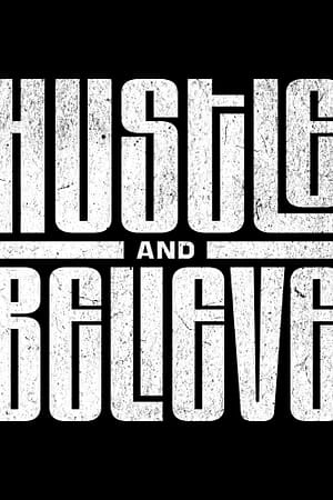 HUSTLE & BELIEVE – Motivational Bold Text Unisex Tee